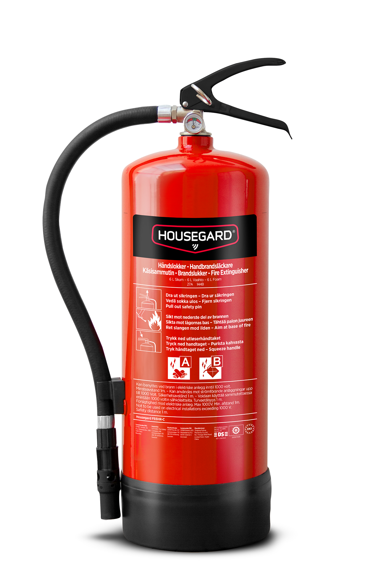 Skumslukker 6 L, 27A/144B