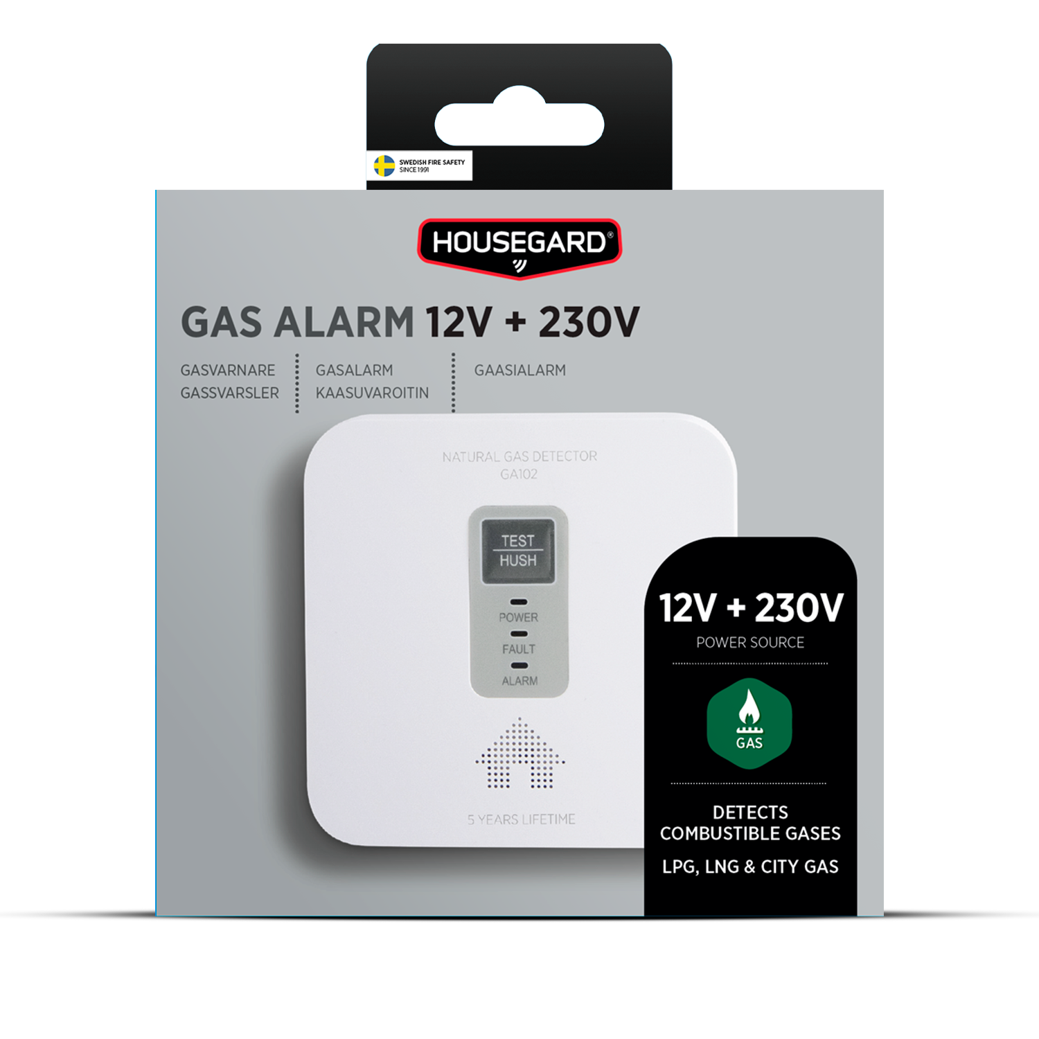 Housegard GA102 gassvarsler