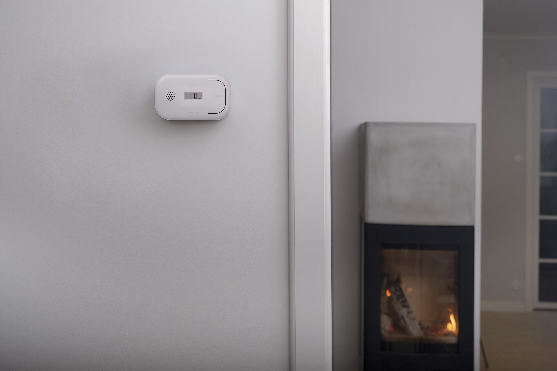 Karbonmonoksidvarsler med LCD