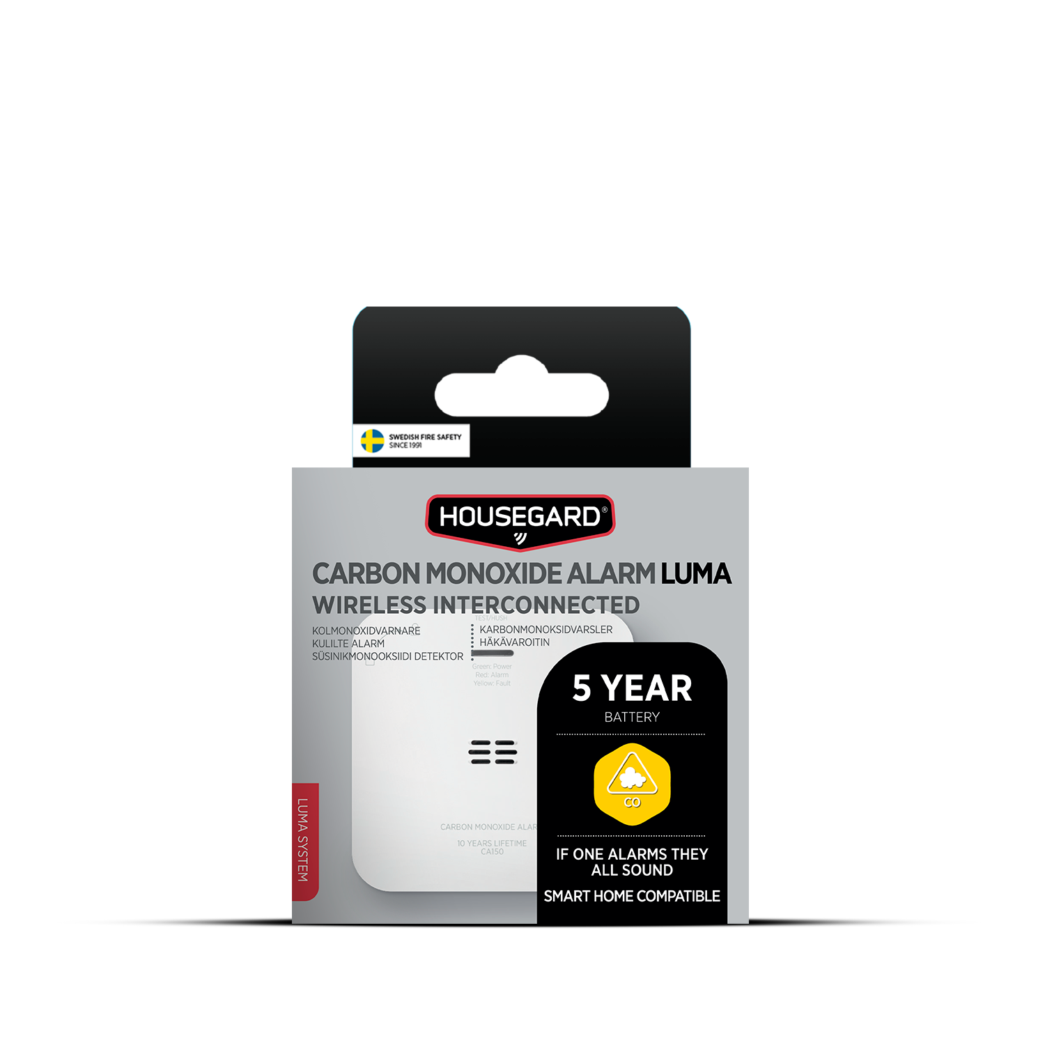 LUMA karbonmonoksiddetektor