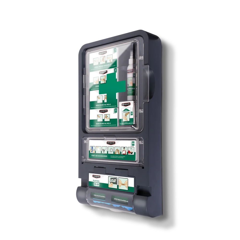 Førstehjelpsskap inkl. brannskade